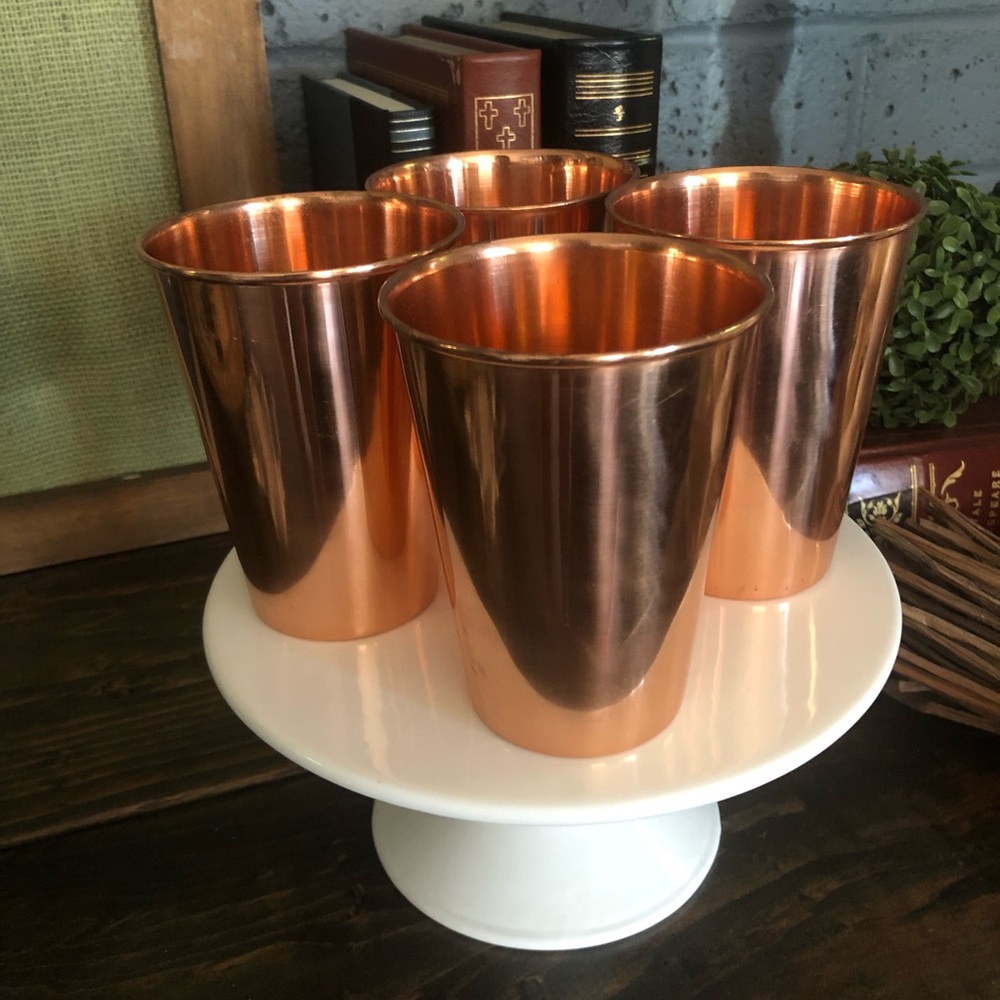 Viski sold copper pint cups